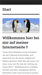 Mobile Screenshot of klima-ueberraschung.de
